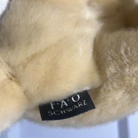 FAO SCHWARZ 10” Labrador Lab Golden Retriever Puppy Dog Plush Stuffed - Picture 4 of 9